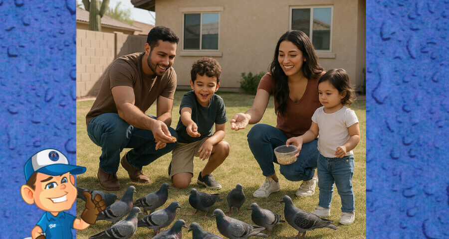 Why You Shouldn't Feed Pigeons in Phoenix Az