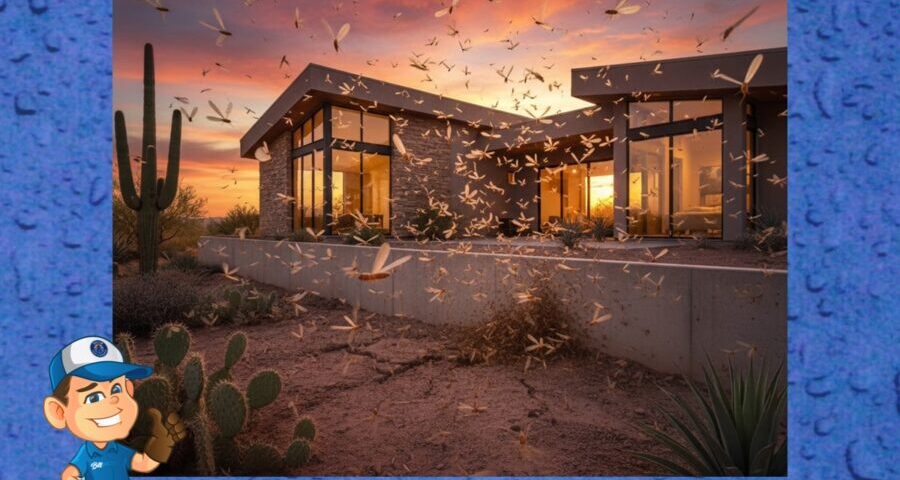 Swarming Termites in Phoenix Arizona