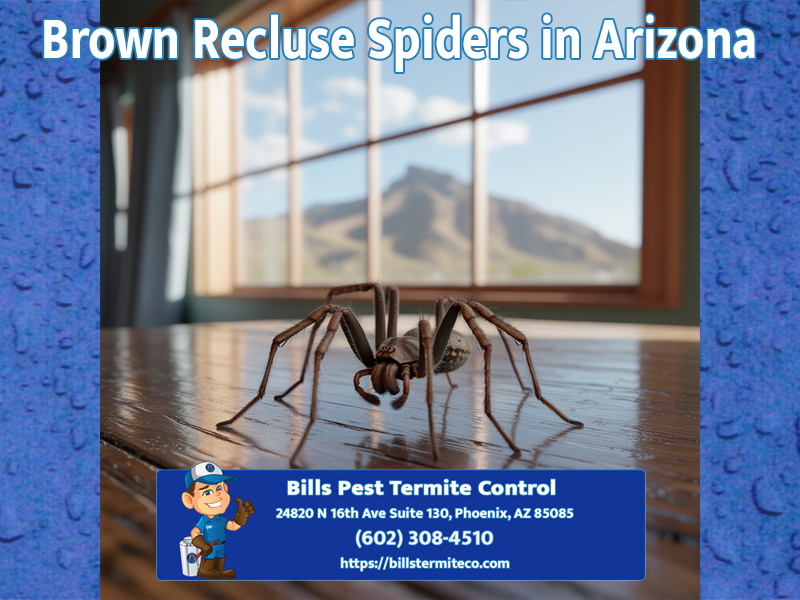 Brown Recluse Spiders in Arizona