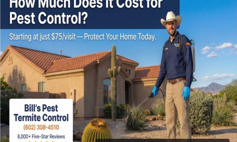 How much does it cost for pest control