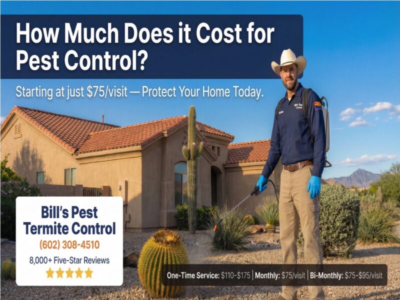 How much does it cost for pest control