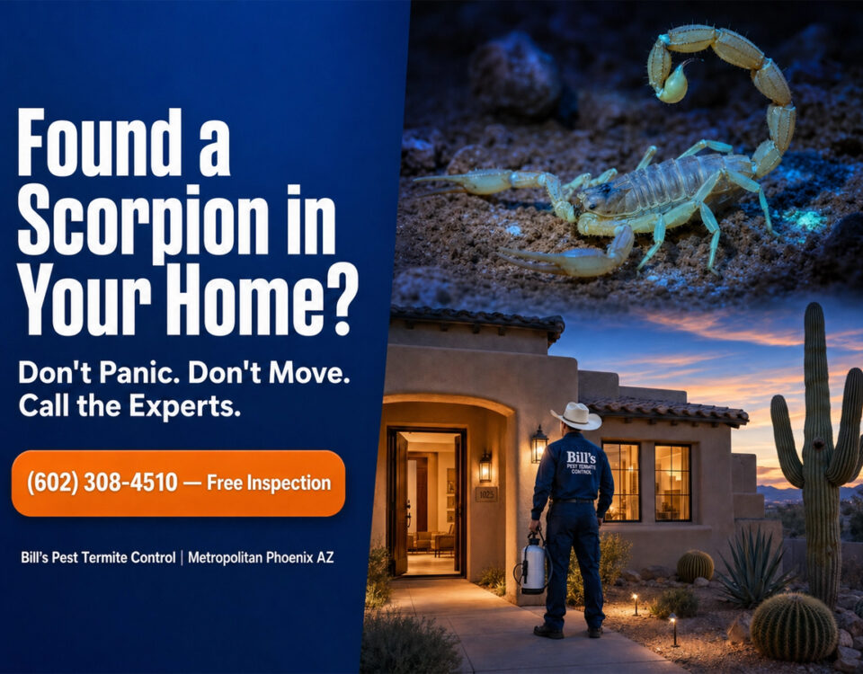 Found a Scorpion in Your Phoenix Home?