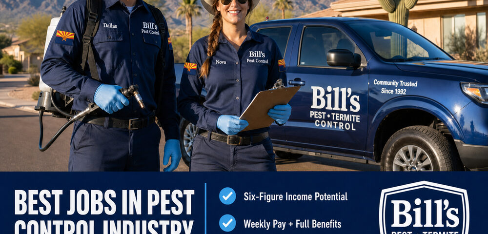 Best Jobs in Pest Control Industry Phoenix AZ | Bill's Pest Control