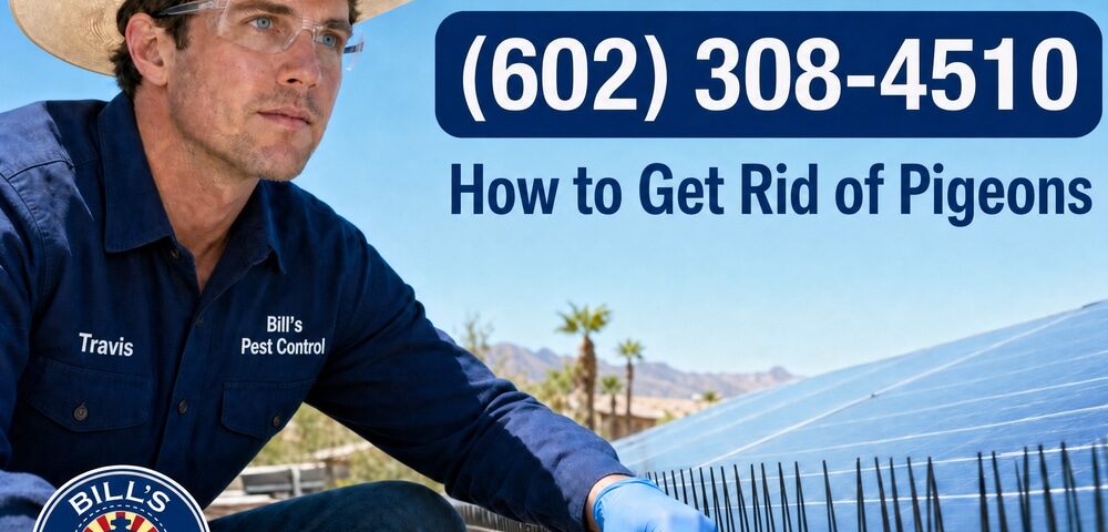 How to get rid of Pigeons in Phoenix Az | Bill's Pest Termite Control