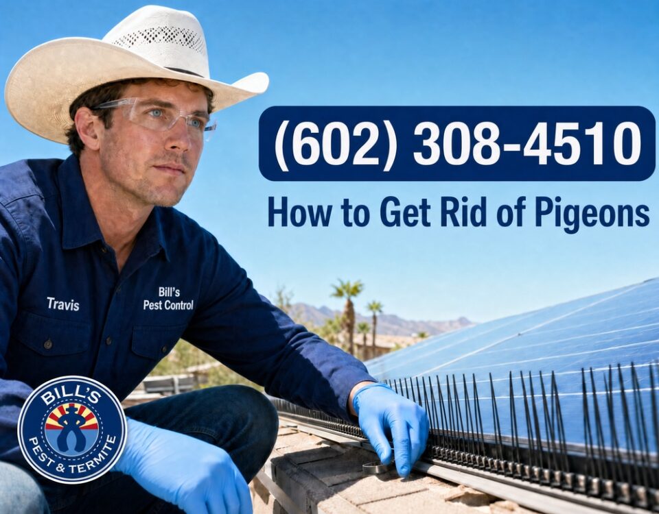 How to get rid of Pigeons in Phoenix Az | Bill's Pest Termite Control