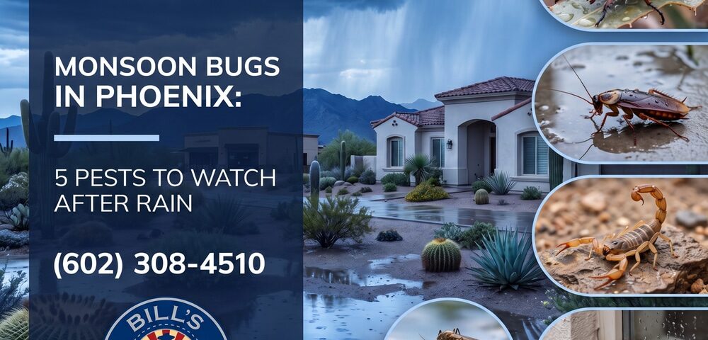Monsoon Bugs in Phoenix- 5 Pests to Watch After Rain