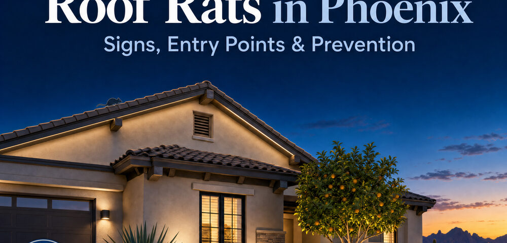 Roof Rats in Phoenix AZ- Signs, Entry Points & Prevention