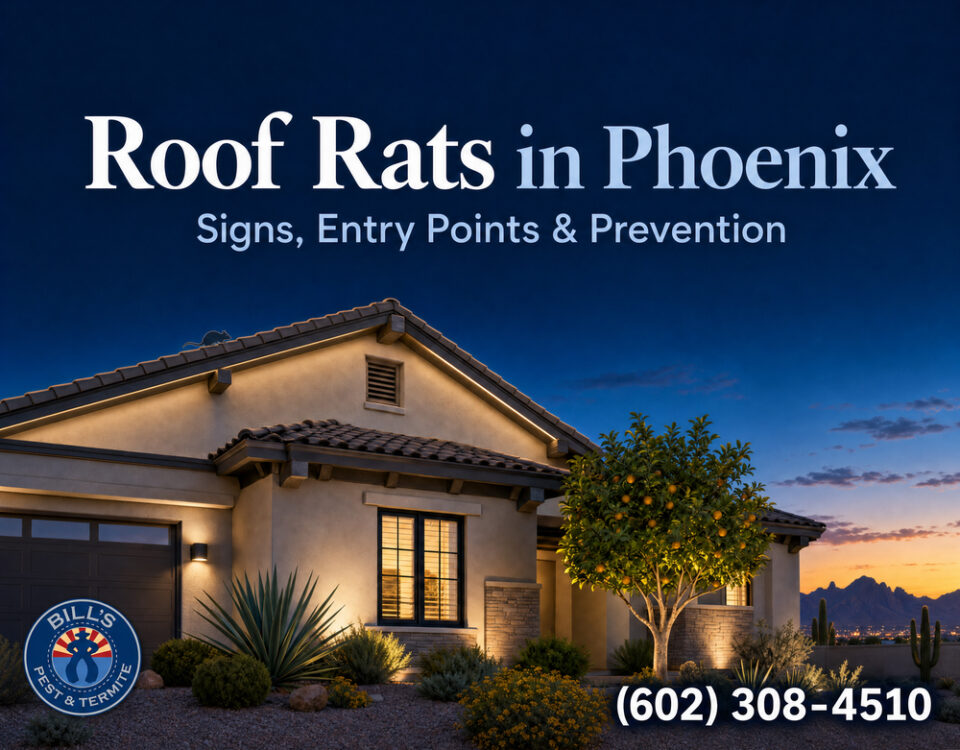 Roof Rats in Phoenix AZ- Signs, Entry Points & Prevention