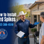 How to Install Bird Spikes