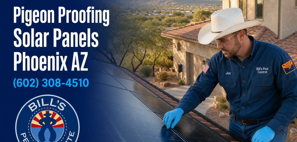 Pigeon Proofing Solar Panels Phoenix AZ | Solar Mesh