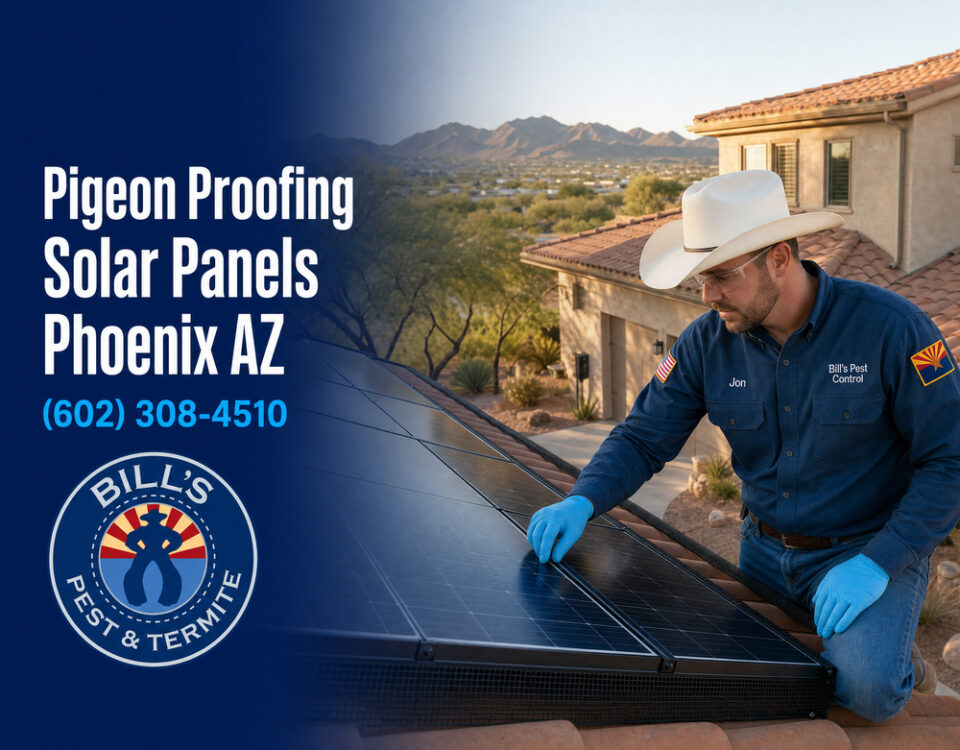 Pigeon Proofing Solar Panels Phoenix AZ | Solar Mesh