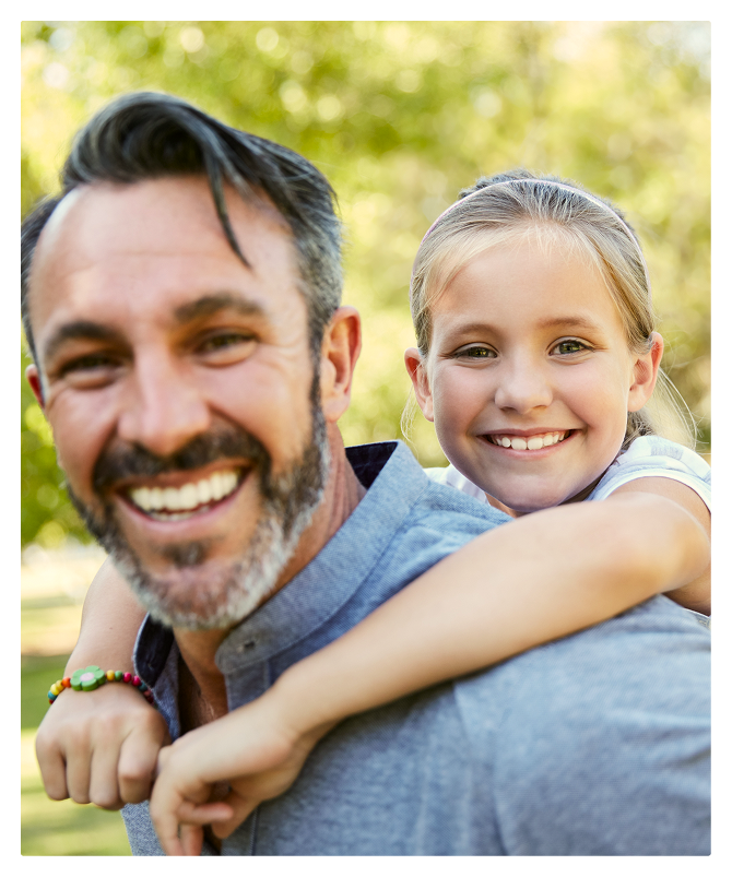 father and daughter